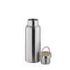 Gourde Isotherme en inox bouchon poignée