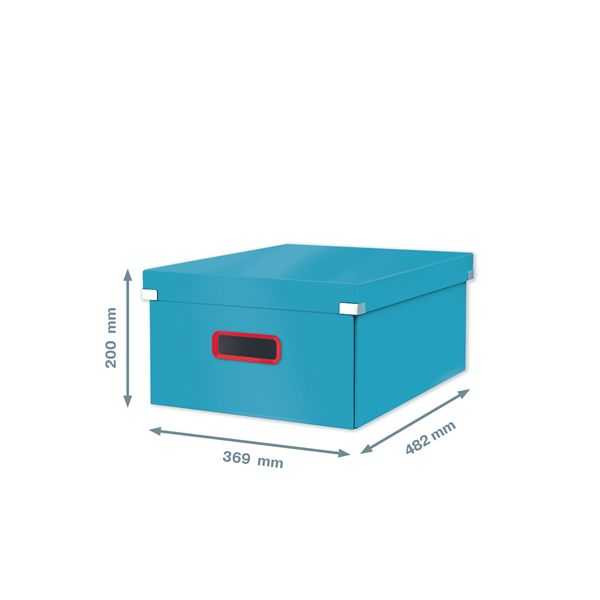 Boîte de rangement solide en Carton Click & Store Cosy L
