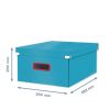 Boîte de rangement solide en Carton Click & Store Cosy L