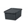 Boîte de rangement solide pour garage en plastique recyclé