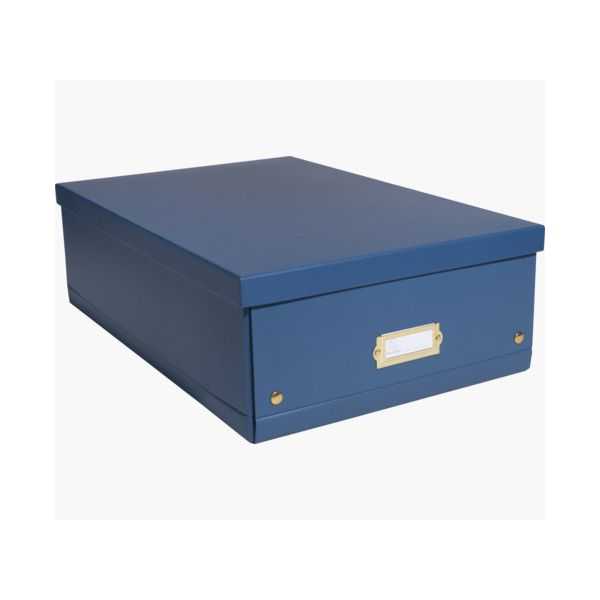 Grande Boîte de rangement en Carton A3+ Neo Deco