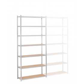 Rayonnage 7 Niveaux Kit Départ H. 2,5m, L. 1m, P. 600 Epsiline