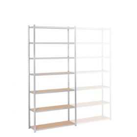 Rayonnage 7 Niveaux Kit Départ H. 2,5m, L. 1,25m, P. 1000 Epsiline