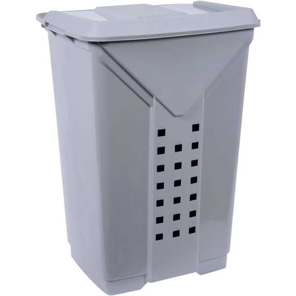 Panier à linge sale avec couvercle 60 litres