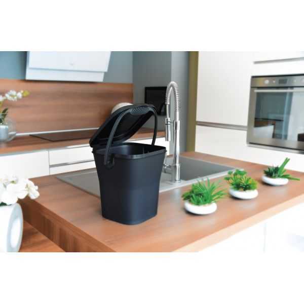 Poubelle à compost type seau 6 litres