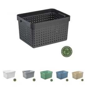 Panier de rangement en Plastique Recyclé L