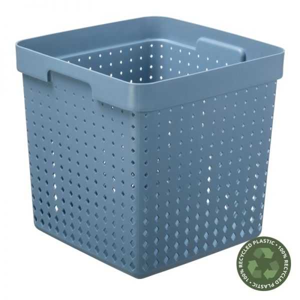 Grand Panier de rangement en Plastique Recyclé XL