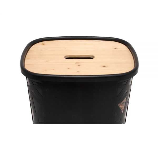 Bac de rangement pellets design Capacité 45 kg