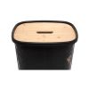 Bac de rangement pellets design Capacité 45 kg