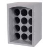 Casier vertical polystyrène pour 12 bouteilles