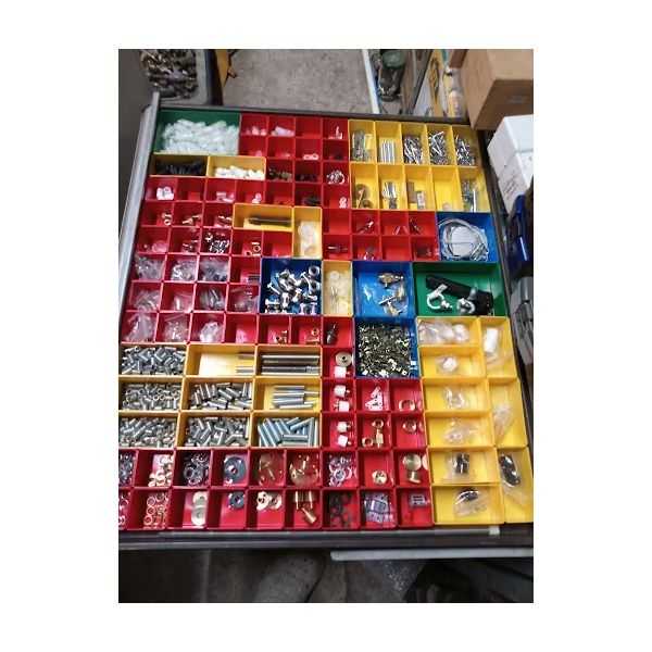 Casier jaune taille 2 Insert 63/2 EuroPlus Allit