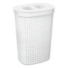 Panier à linge en plastique solide et élégant 60 litres
