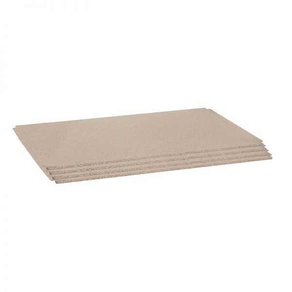 Rayonnage Fliplus Lot 4 dessus agglomérés ép. 8 mm 1010x600 mm