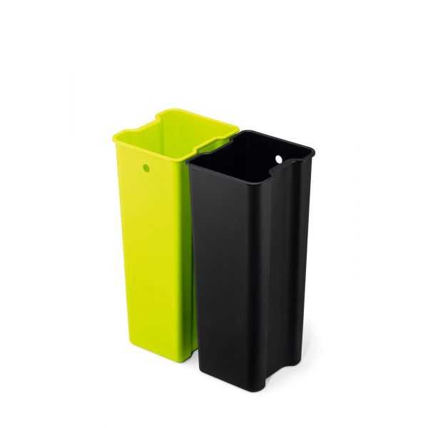 Poubelle à ouverture automatique 2 bacs No Touch2 x 20 l