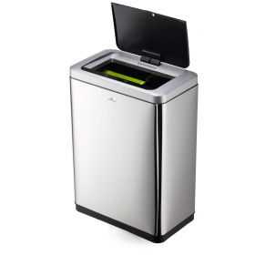 Poubelle à ouverture automatique 2 bacs No Touch2 x 20 l