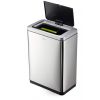 Poubelle à ouverture automatique 2 bacs No Touch2 x 20 l