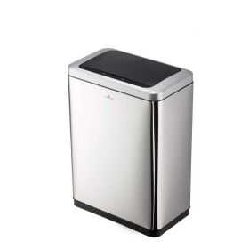 Poubelle à ouverture automatique 2 bacs No Touch2 x 20 l