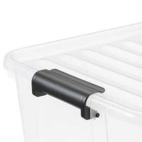 Boîte de rangement sous lit à roulettes 49 litres