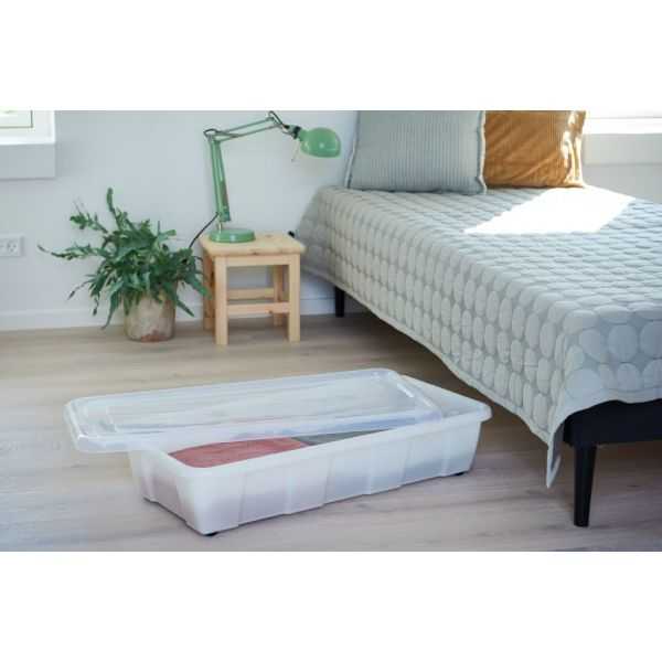 Boîte en plastique Plate empilable 30 litres