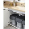 Poubelle à tri avec grande ouverture 40 litres
