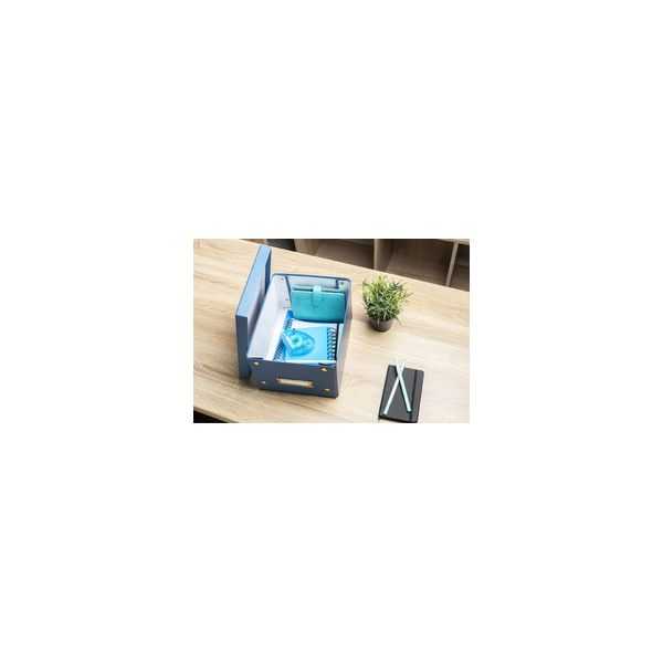 Boîte de rangement Neo Deco, A4+, bleu