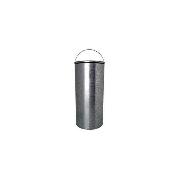 Poubelle professionnelle à pédale en acier 52 litres
