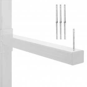 Lot de 3 Butées pour bras Cantilever Léger, H. 100mm
