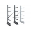 Rayonnage Cantilever Mi-lourd 5 nvx 1 côté H. 2,5m x L.1m x P.600