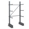 Rayonnage Cantilever léger 4 nvx 1 côté H. 2m x L.1,25m x P.800