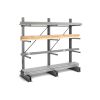 Rayonnage Cantilever léger 4 nvx 1 côté H. 2m x L.1m x P.800