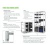 Porte-Bacs Norme Europe kit suivant H. 1000 mm pour bacs 600 x 400 mm