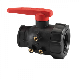 Vanne 70 L/min avec raccord pour bacs grands volumes 310 L à 500 L