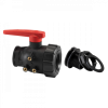 Vanne 70 L/min avec raccord pour bacs grands volumes 310 L à 500 L