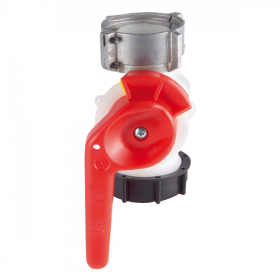 Vanne 1/4 tour pour bacs double-paroi 310 L/500 L