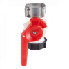 Vanne 1/4 tour pour bacs double-paroi 310 L/500 L