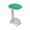 Support sac 120 L + couvercle vert