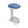 Support sac 120 L + couvercle Gilactiv® bleu