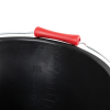 Seau rond éco-durable 15L - Poignée ergonomique - noir