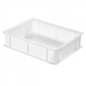 Demi bac à pâtons 400 x 300 x 100 mm 9 L - blanc