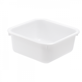 Cuvette carrée 7 L - blanc