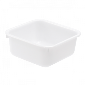 Cuvette carrée 4,5 L - blanc