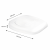 Couvercle pour support sac 120 L - blanc