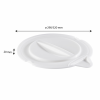 Couvercle pour seau rond avec bec verseur 12 L - blanc