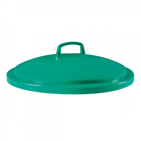 Couvercle pour poubelle ronde tri sélectif 75 L - vert