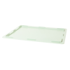 Couvercle pour demi bac à pâtons 400 x 300 x 30 mm - vert amande