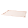 Couvercle pour demi bac à pâtons 400 x 300 x 30 mm - rose poudré