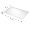 Couvercle pour caisse pleine GN1/1 - blanc