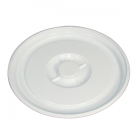 Couvercle pour baquet 35 L - blanc