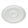 Couvercle pour baquet 35 L - blanc