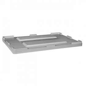 Couvercle pour bacs grands volumes 300 L & 500 L - gris